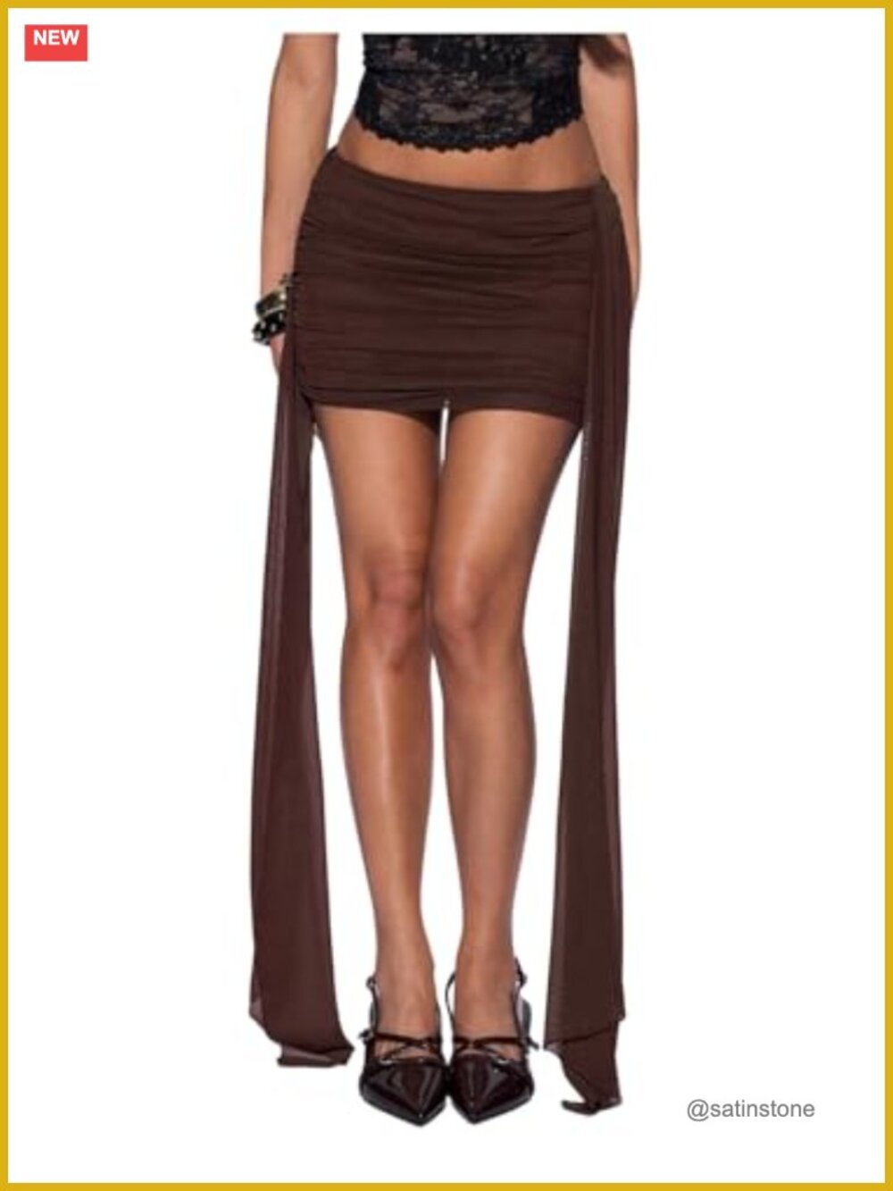 Low Rise Ruched Bodycon Mini Skirt Y2K Fitted Night Out